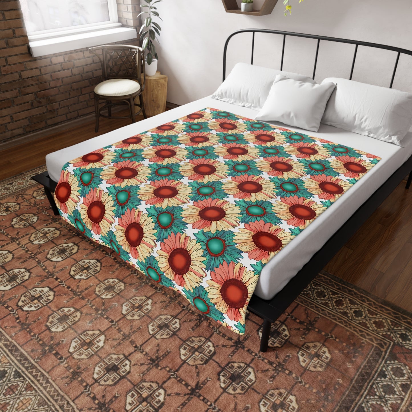Sawyer's Sunflower Fleece Blanket