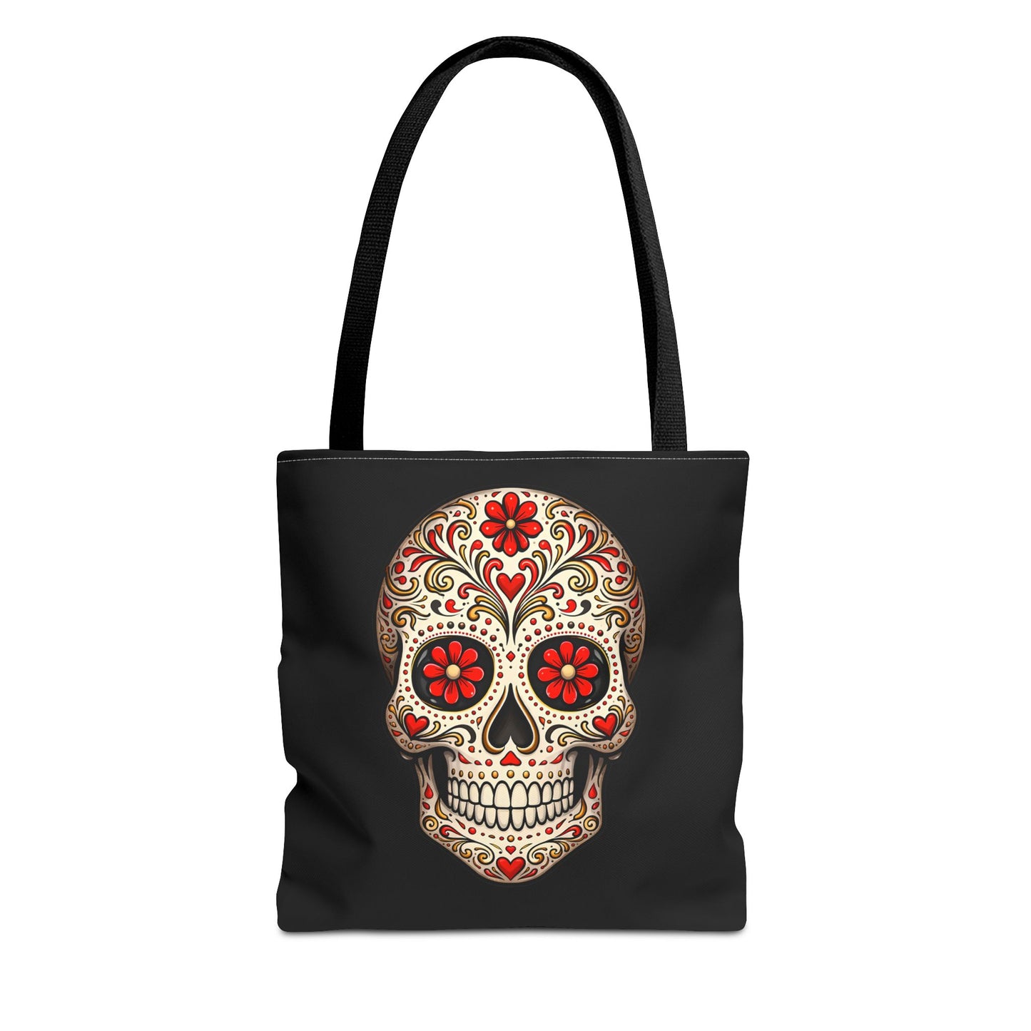 Ruby's Red Sugar Skull Tote Bag