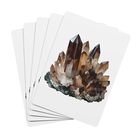 Smokey Quartz Playing Cards