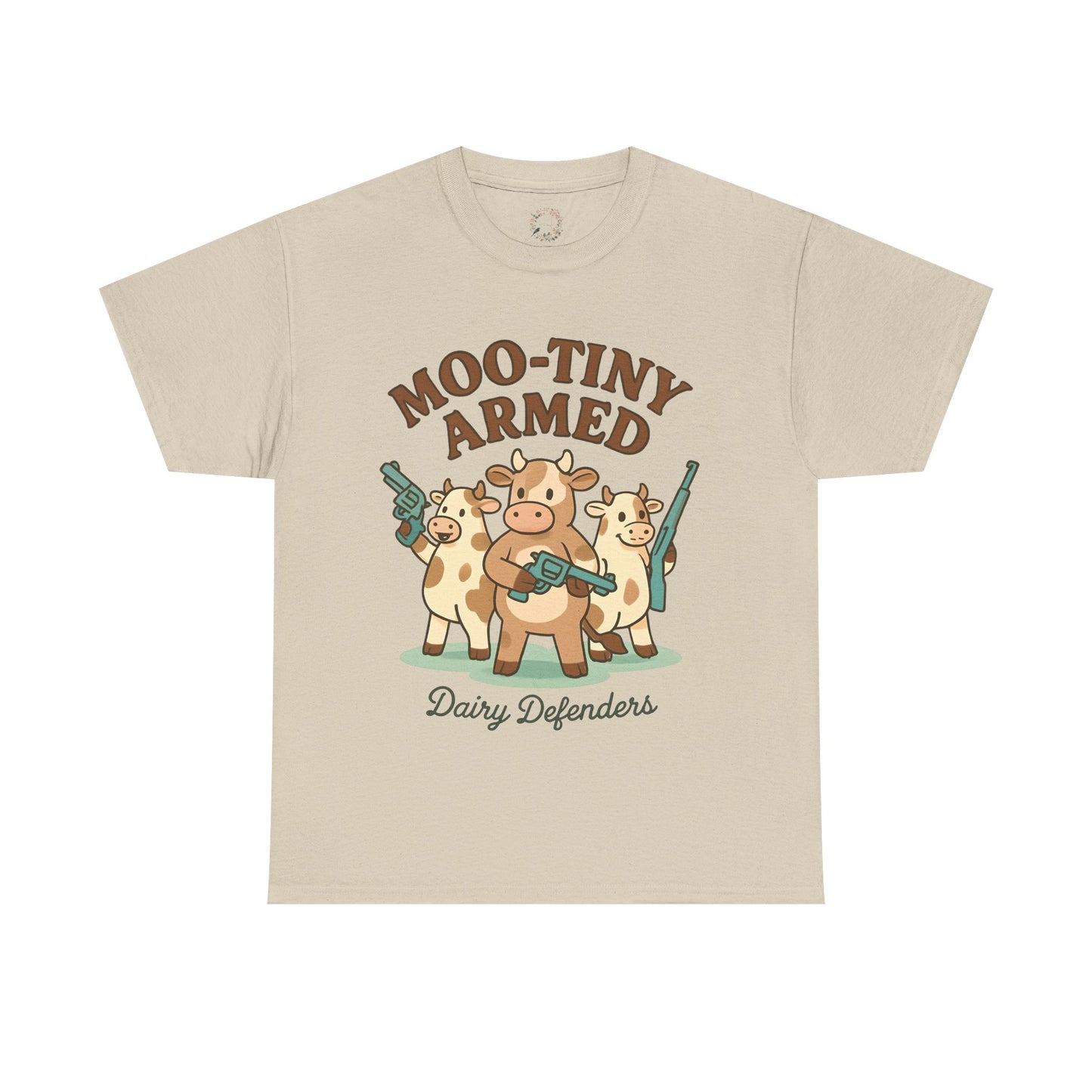Mason's Moo-tiny Armed Dairy Defenders Adult Shirt