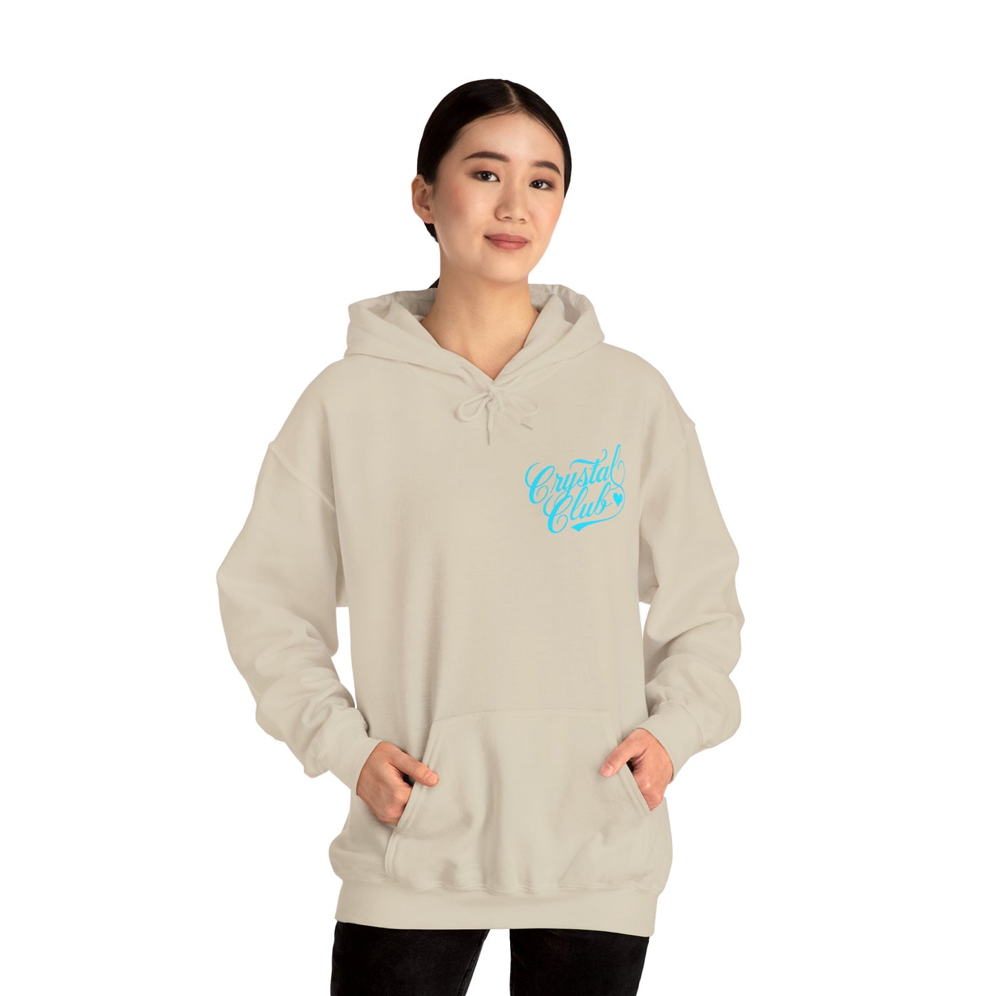Blue Crystal Club Adult Sweatshirt - Hooded