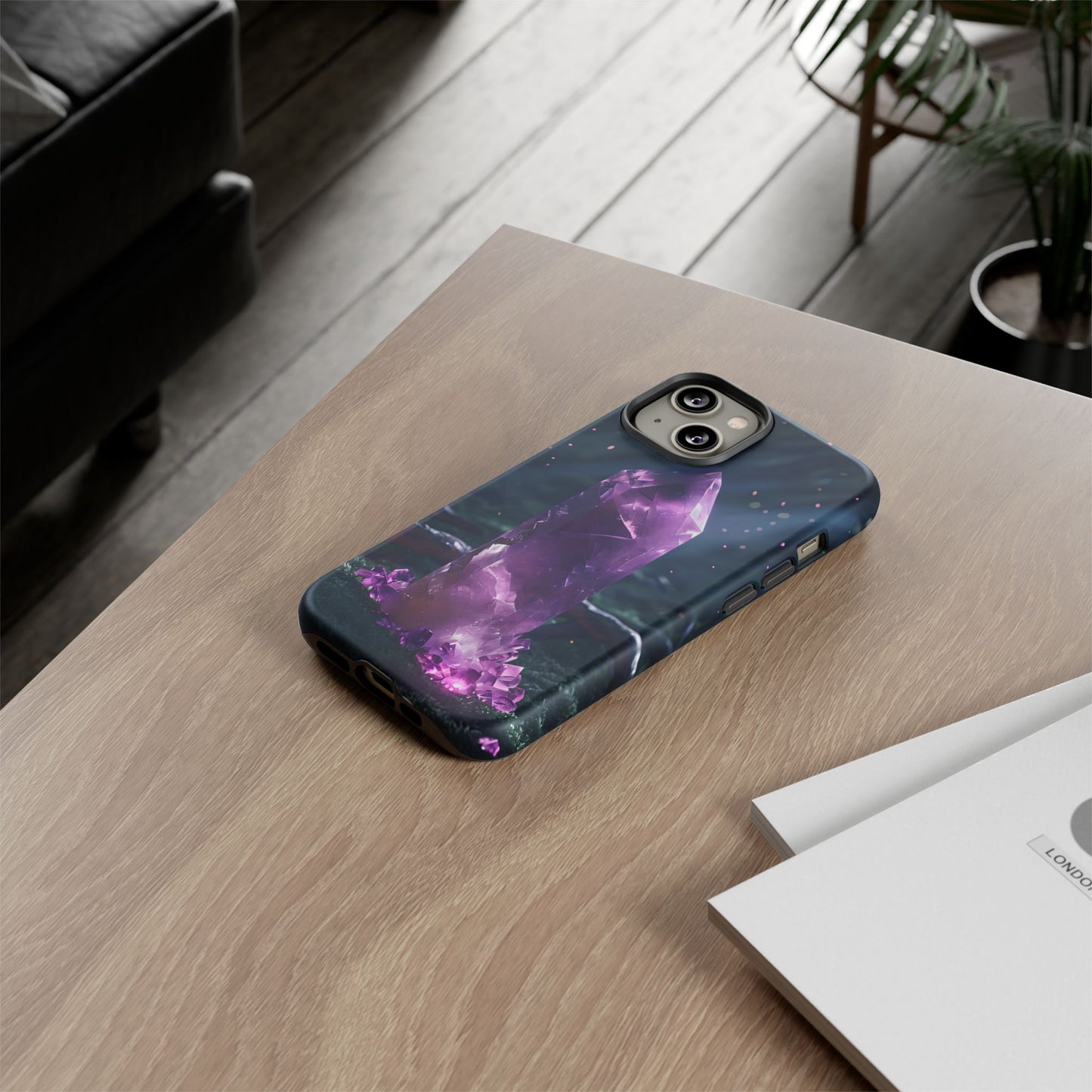 Arnie's Amethyst Crystal Tough Phone Case