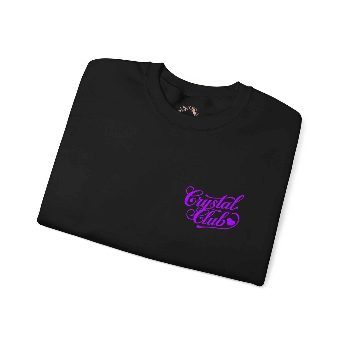 Purple Crystal Club Adult Sweatshirt - Crewneck