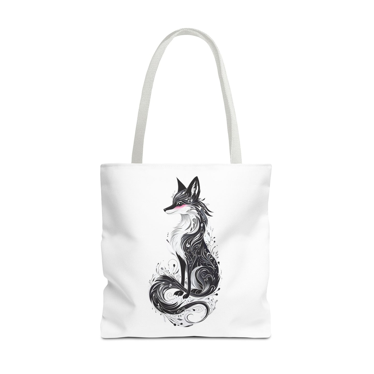 Mystic Black Fox Tote Bag