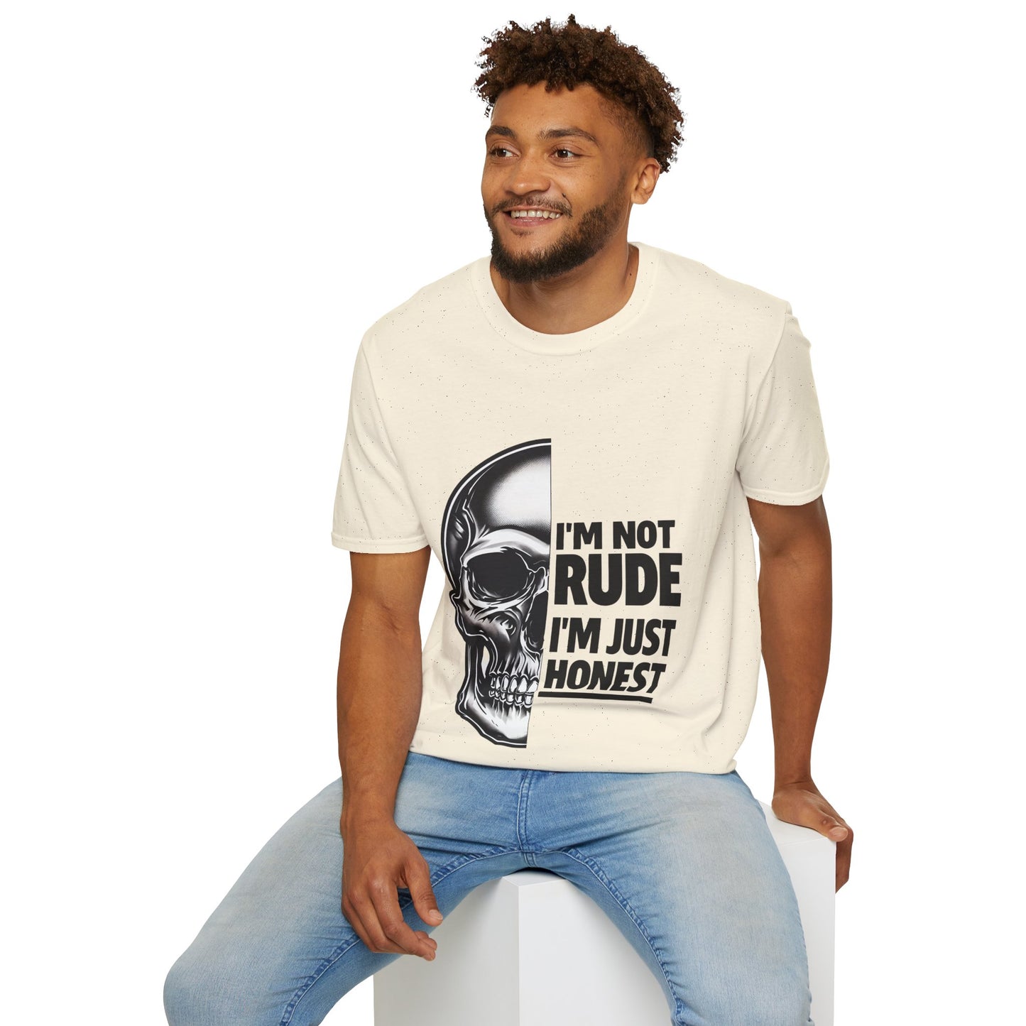 Rod's Rude Skull Graphic Adult Shirt