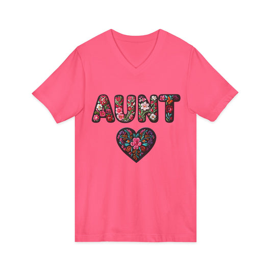Aurora's Aunt V-Neck Adult Shirt
