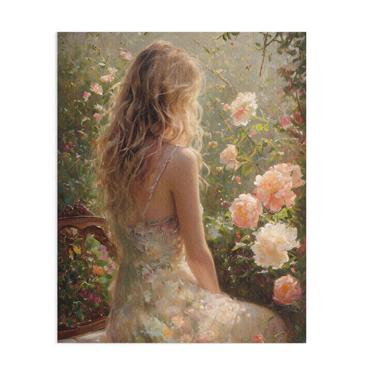 Garden Lady 500 Piece Jigsaw Puzzle