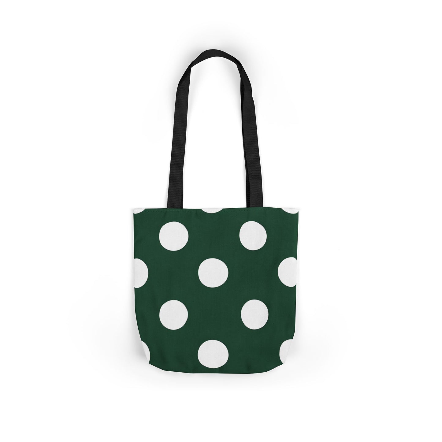 Gretel's Green Polka Dot Tote Bag