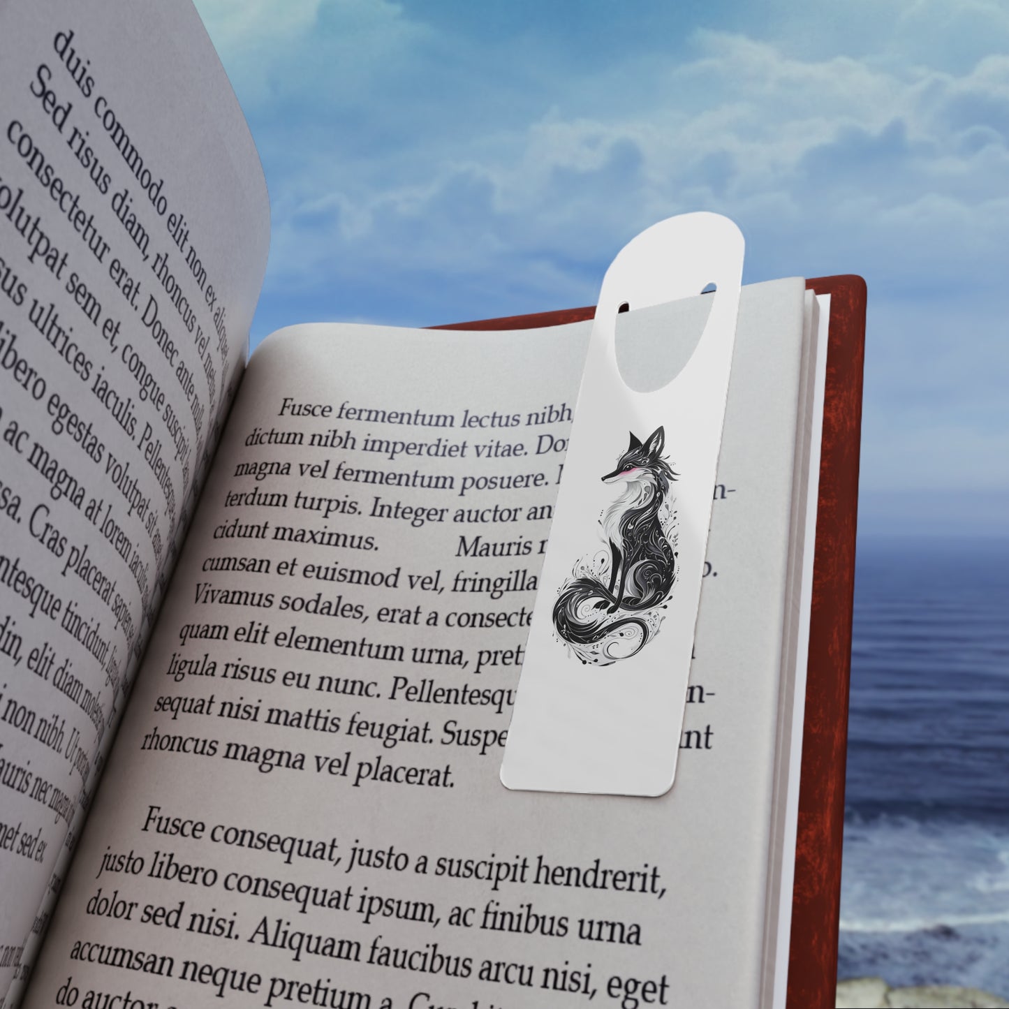 Foxy Metal Bookmark