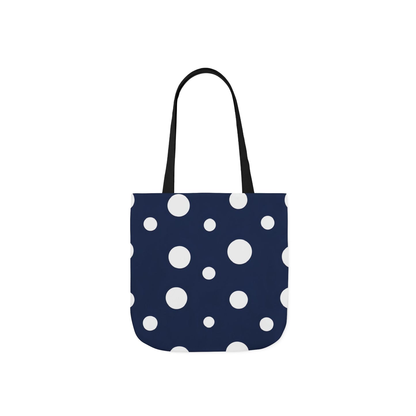 Bonnie's Navy Polka Dot Tote Bag