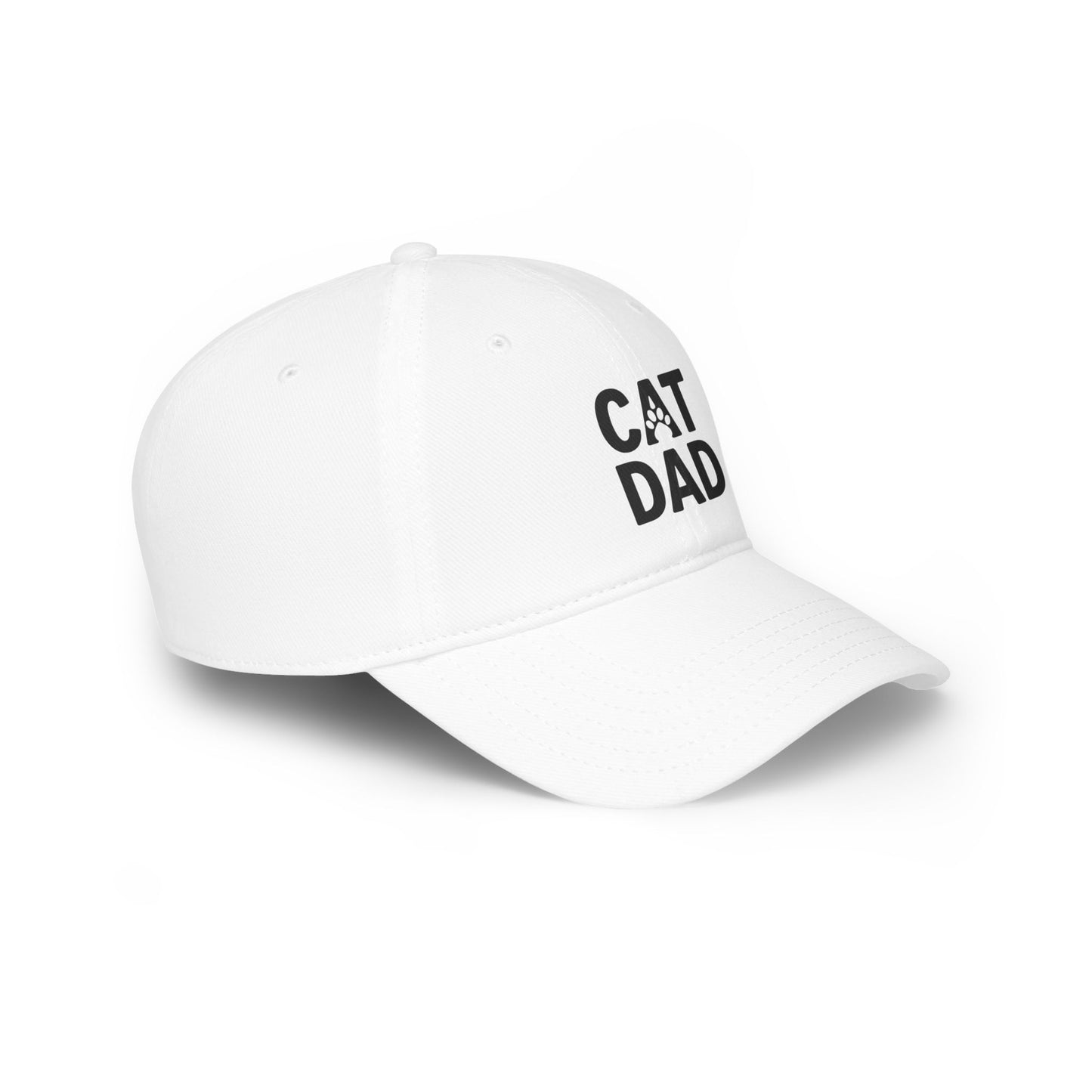Cade's Cat Dad Low Profile Baseball Cap