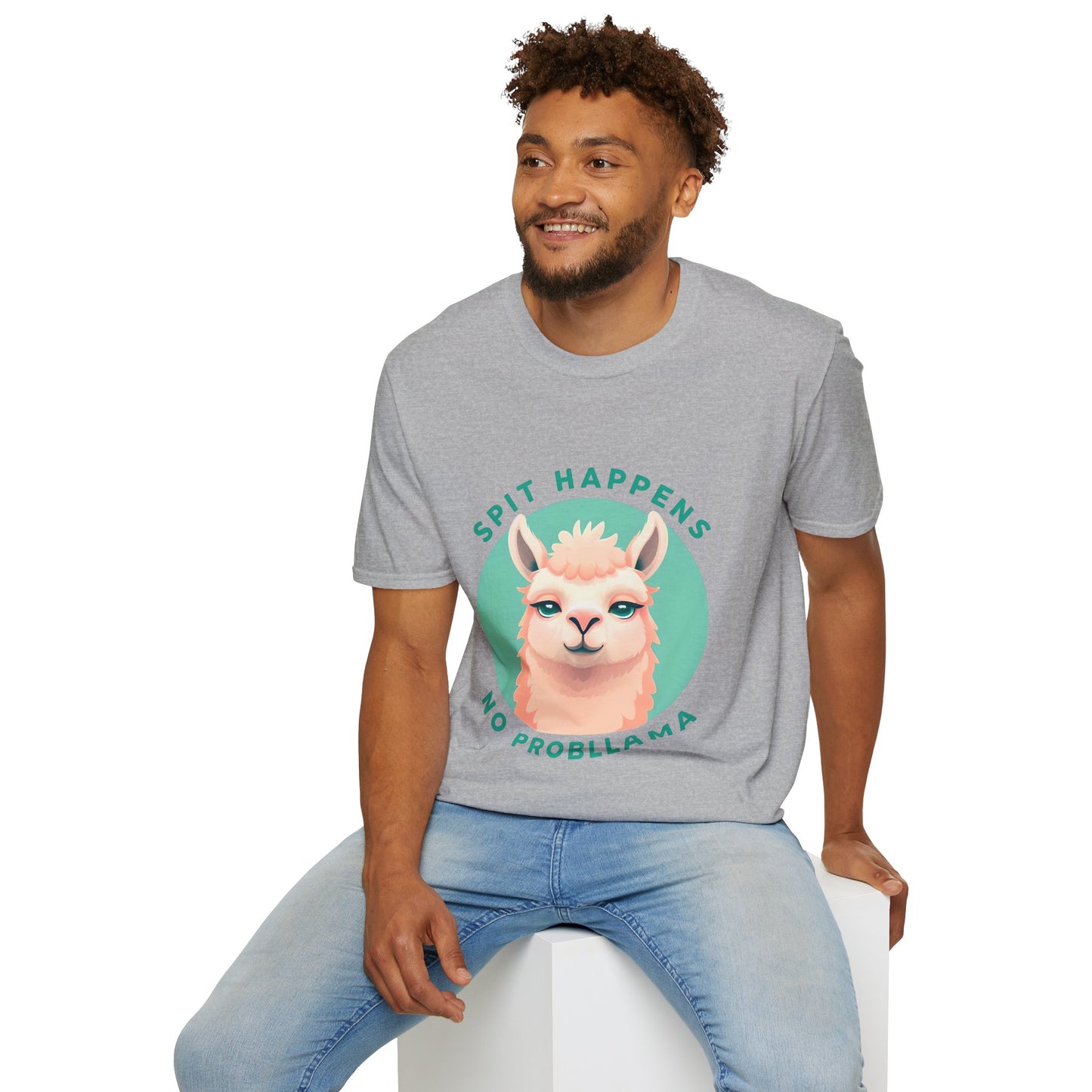 Tiz's Funny Llama Adult Shirt