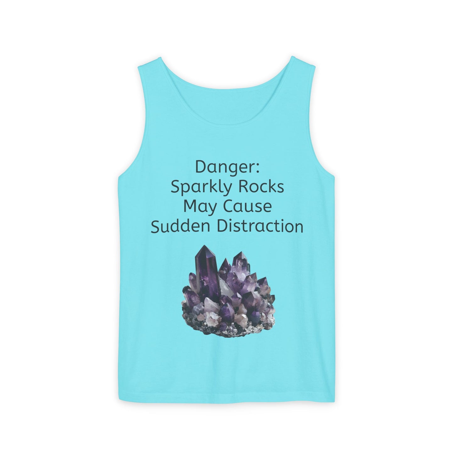 Simba's Sparkly Rocks May Cause Sudden Distraction Tank Shirt