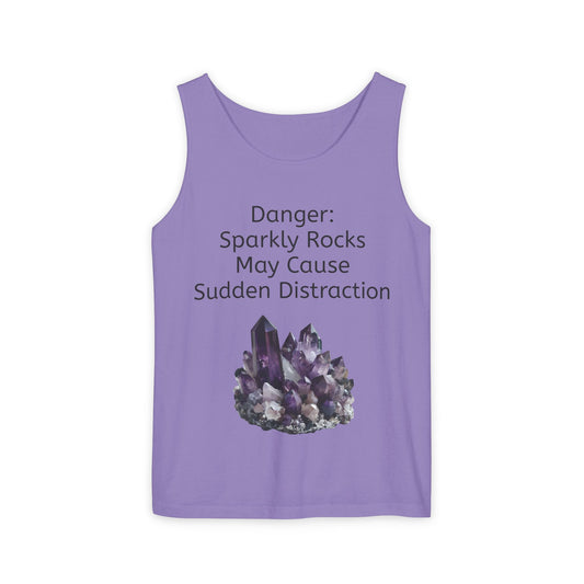Simba's Sparkly Rocks May Cause Sudden Distraction Tank Shirt