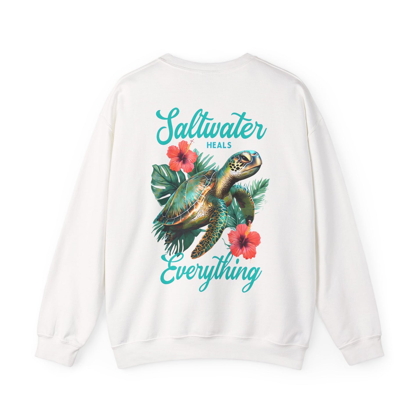 Sandy's Saltwater Heals Everything Adult Sweatshirt - Crewneck
