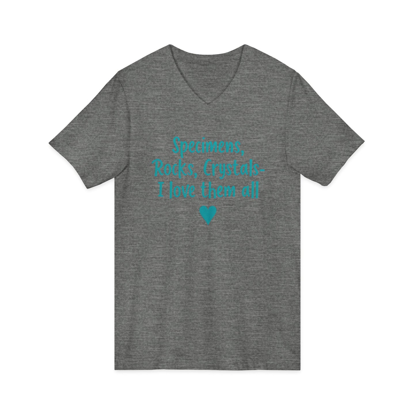 Coralie's Crystal Lover V-Neck Adult Shirt