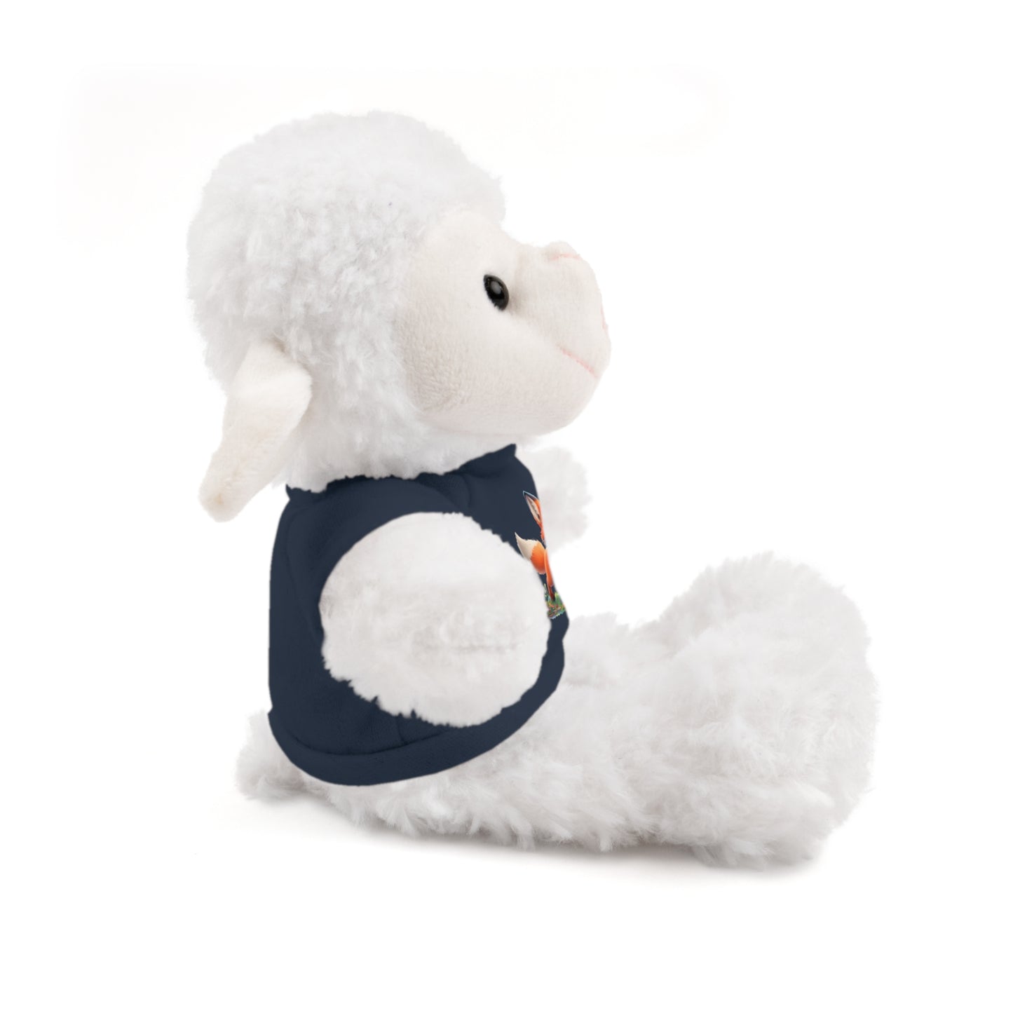 Fox On Tee Animal Plush