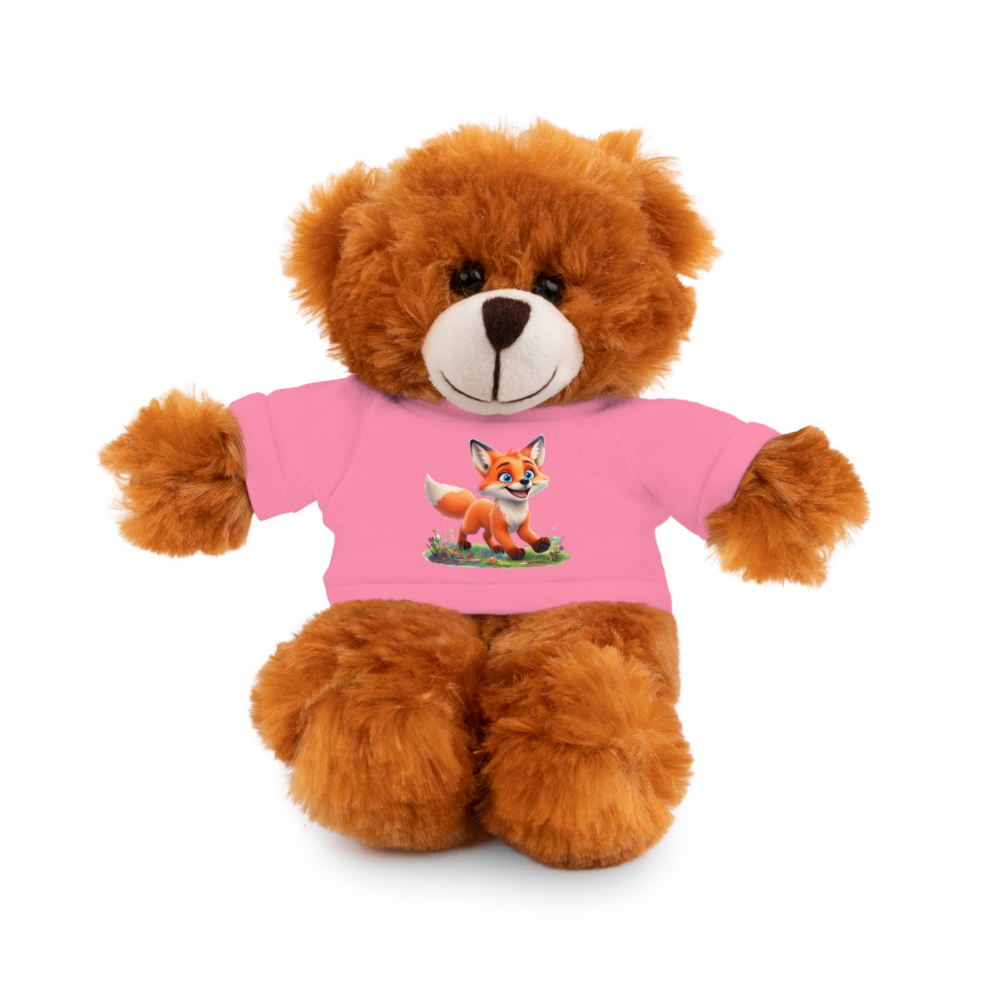 Fox On Tee Animal Plush