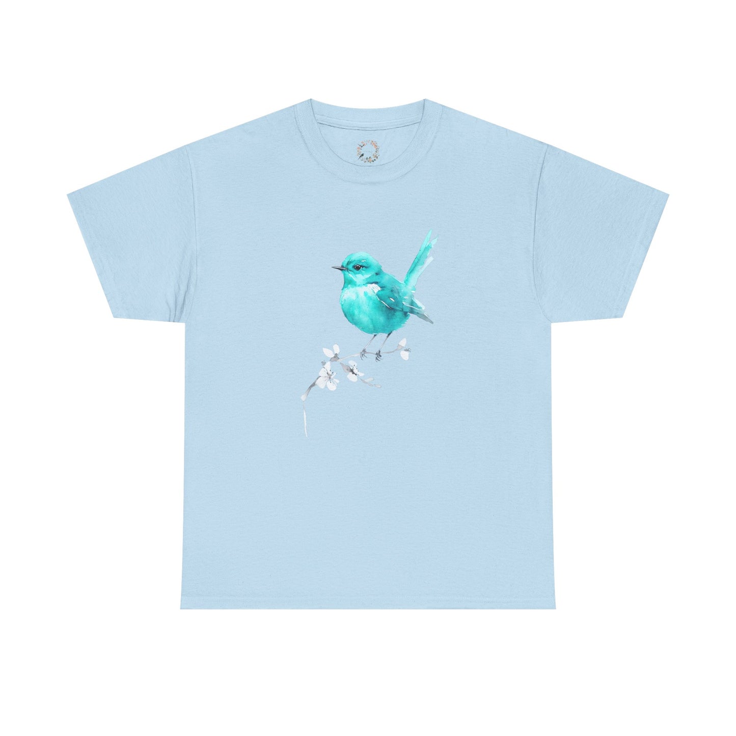 Tommy's Turquoise Bird Adult Shirt
