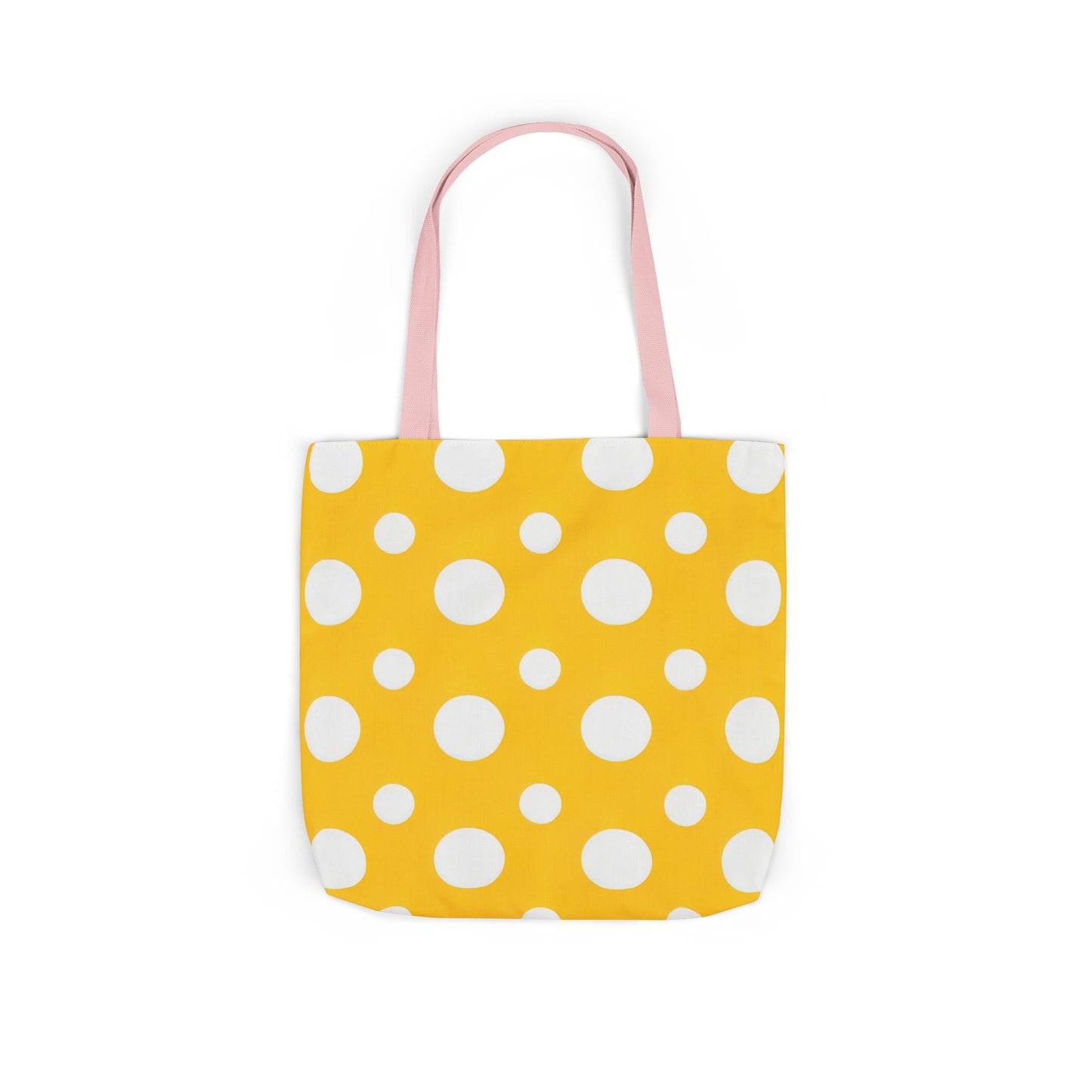 Yuki's Yellow Polka Dot Tote Bag