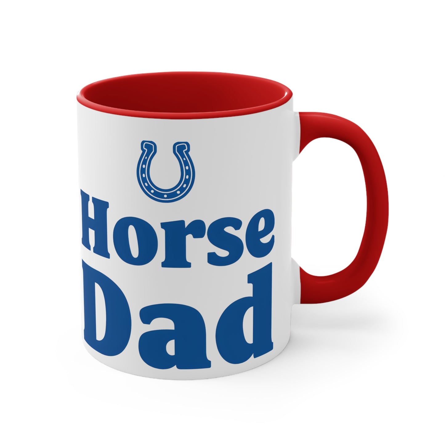 Harrison's Horse Dad Ceramic Mug, Coffee Cup