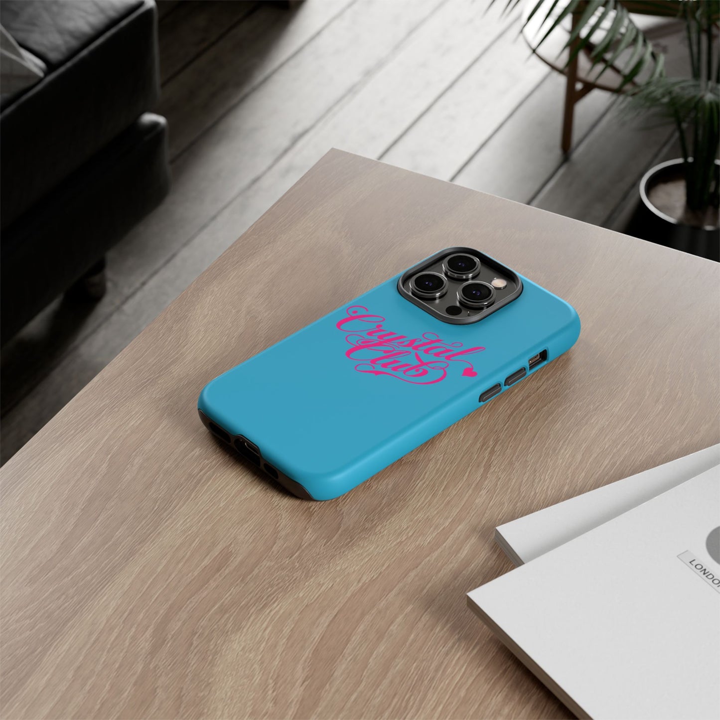 Pink Crystal Club Tough Phone Case
