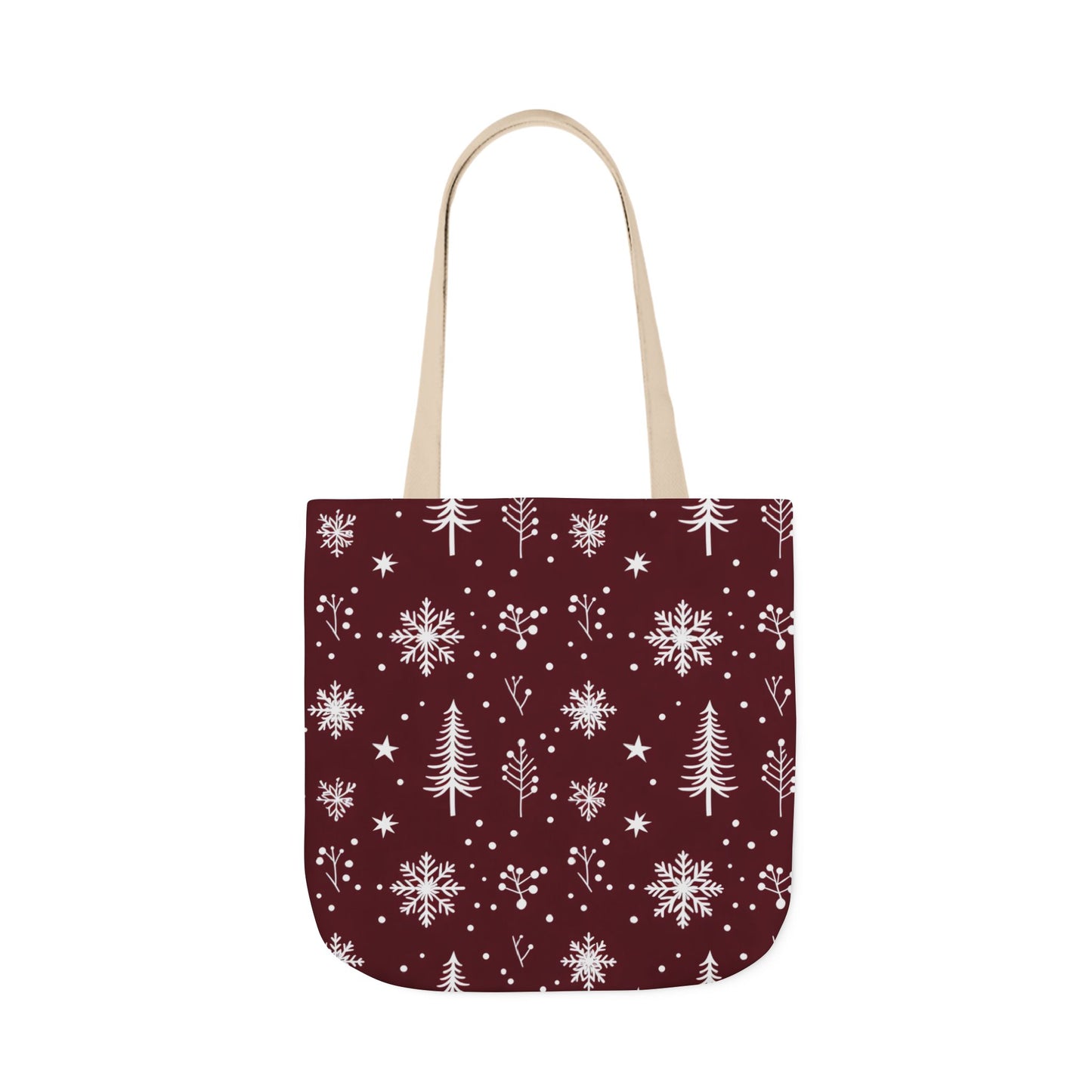 Freya's Festive Snowflake Tote Bag