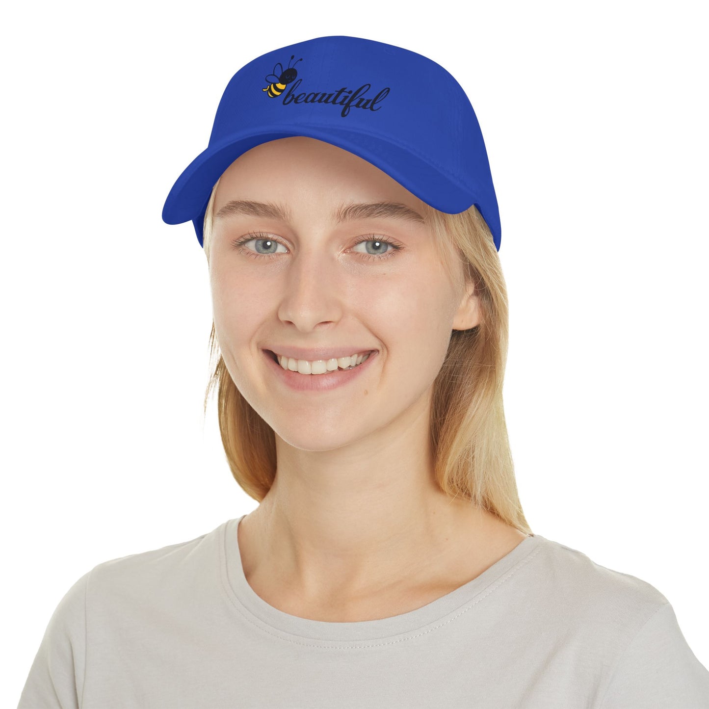 Bee Beautiful Low Profile Baseball Cap