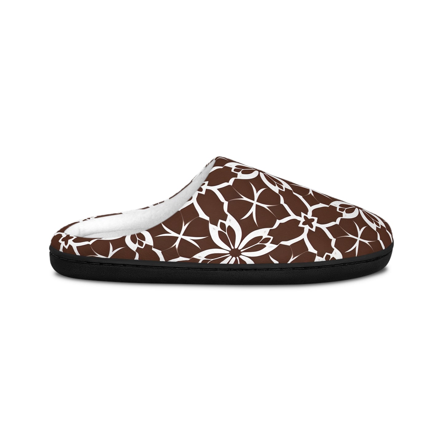 Baylor's Geometric Design Men's Indoor Slippers