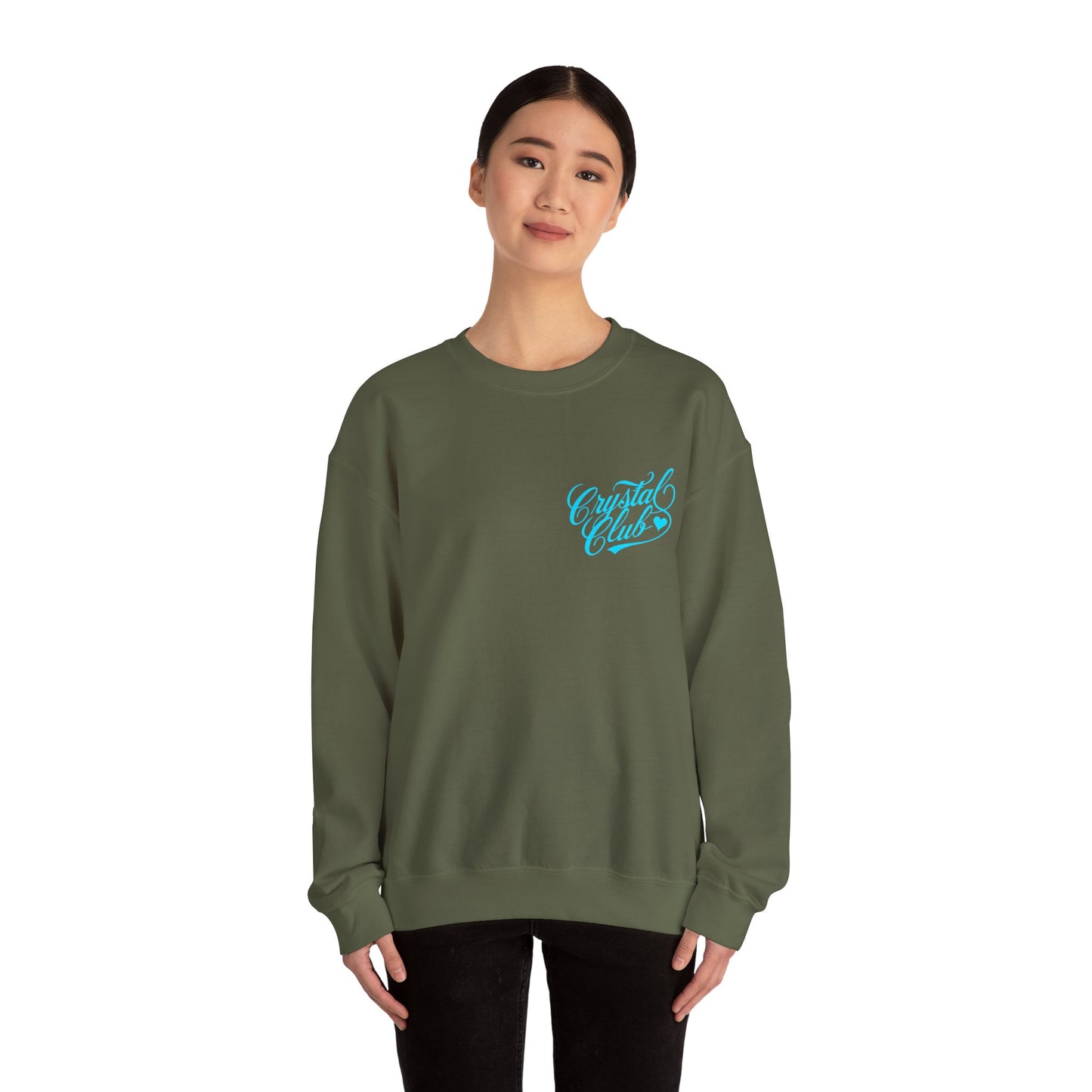 Blue Crystal Club Adult Sweatshirt - Crewneck