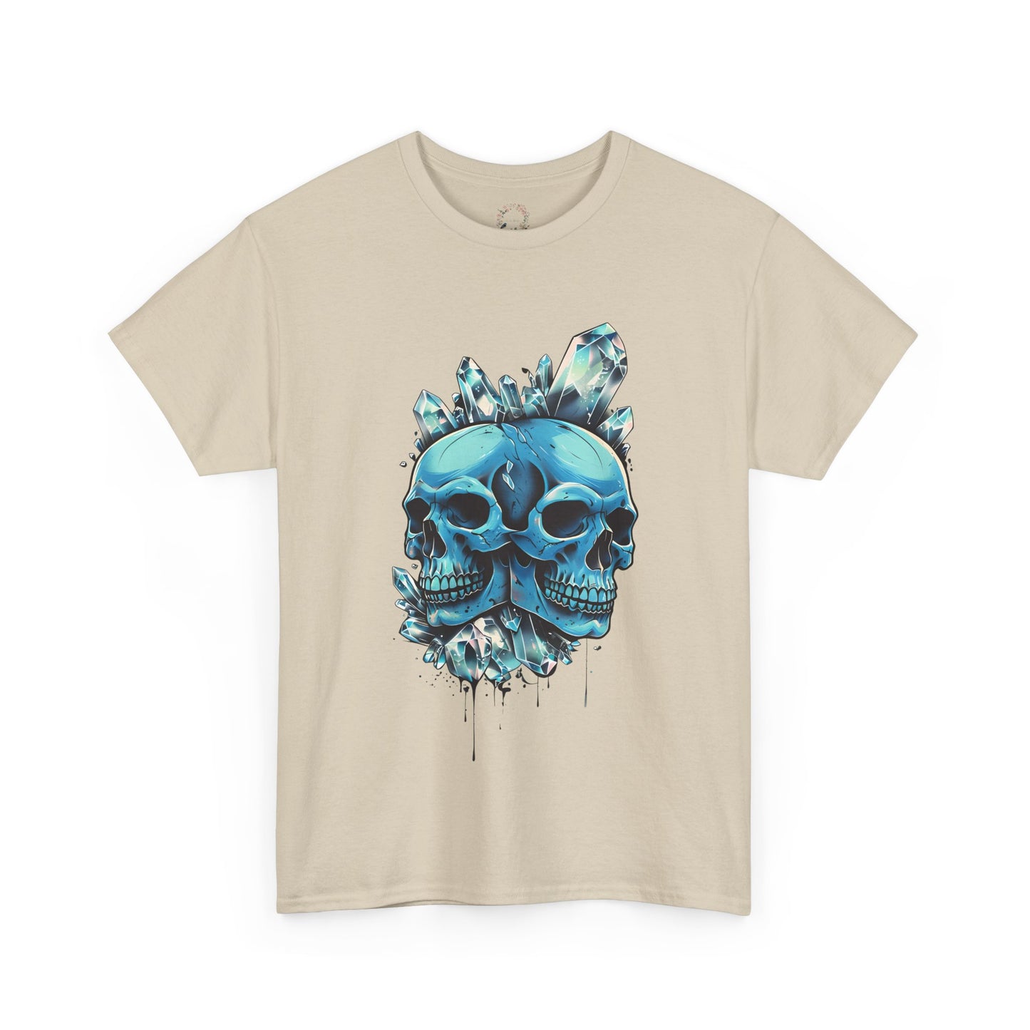 Buzz's Blue Double Skull Adult Shirt