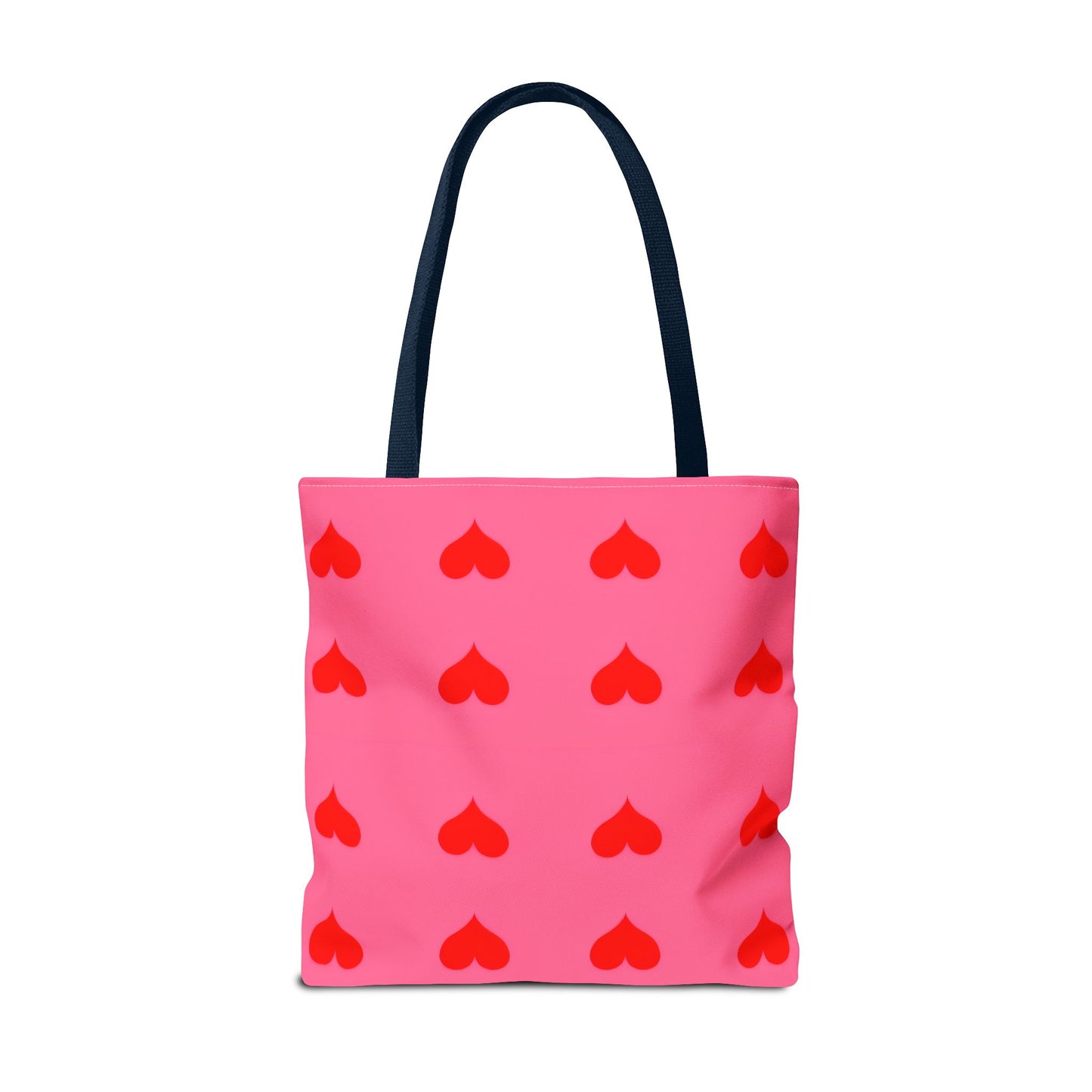 Paisley's Pink & Red Heart Tote Bag