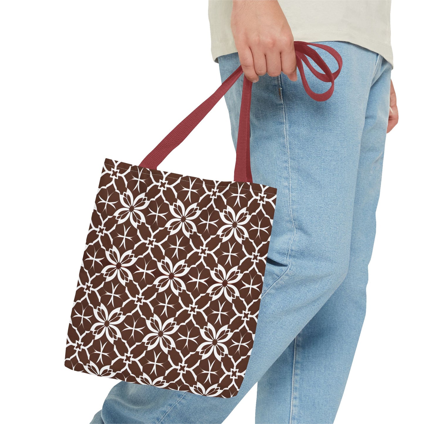 Brook's Brown Tile Tote Bag