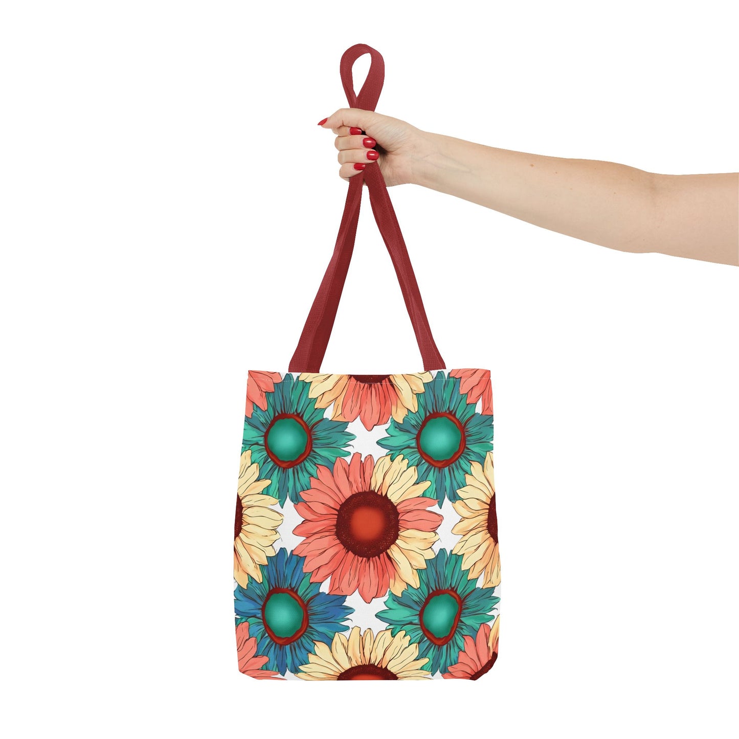 Coco's Colorful Sunflower Tote Bag