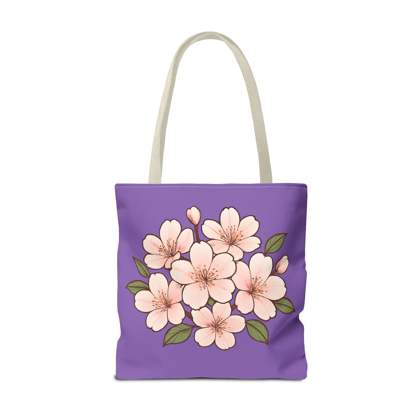 Pedro's Purple Cherry Blossom Tote Bag