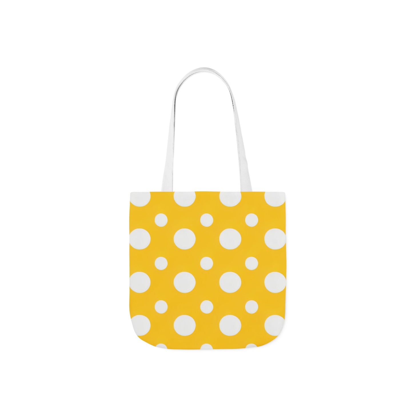 Yuki's Yellow Polka Dot Tote Bag
