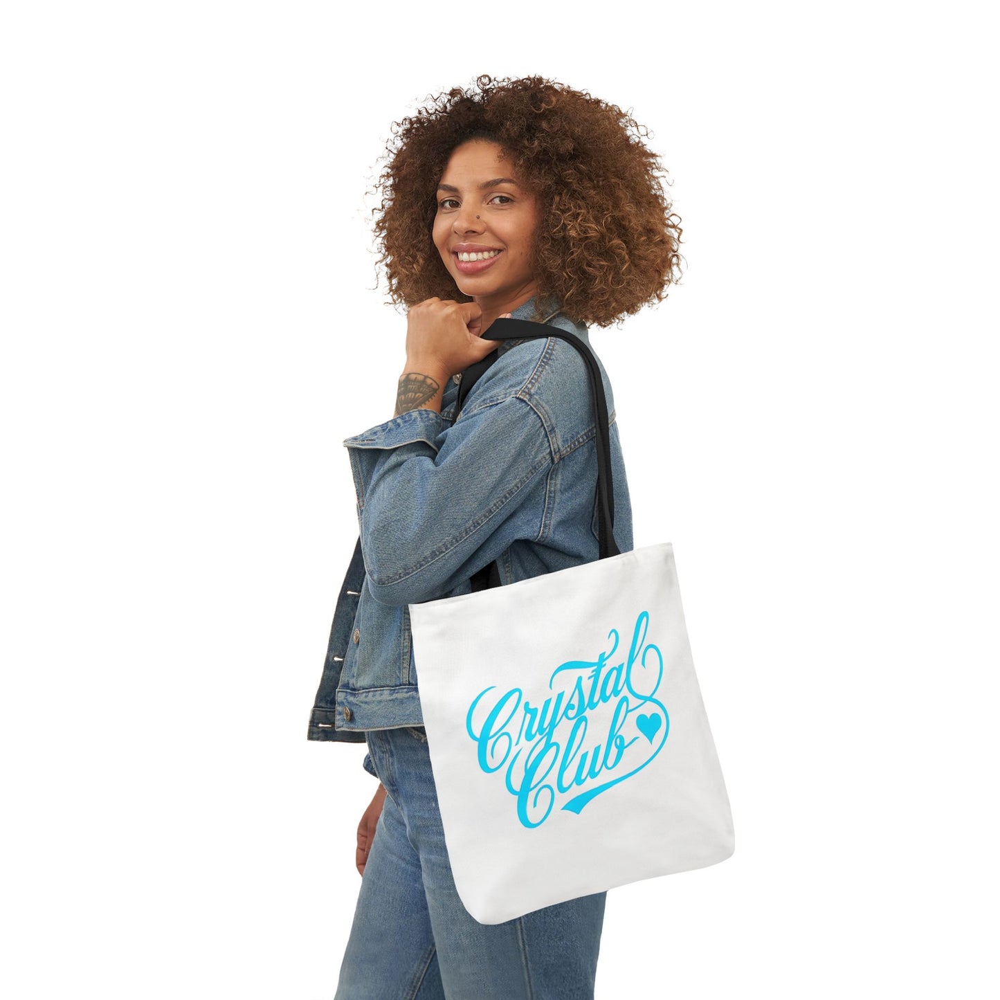 Barb's Blue Crystal Club Tote Bag