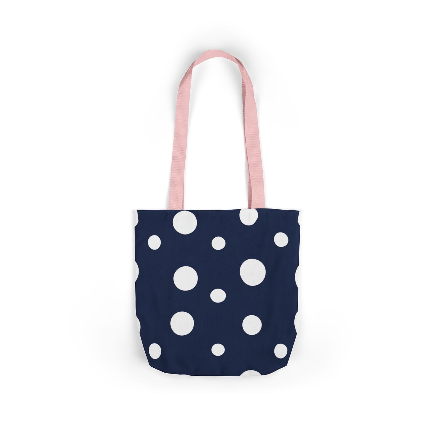 Bonnie's Navy Polka Dot Tote Bag
