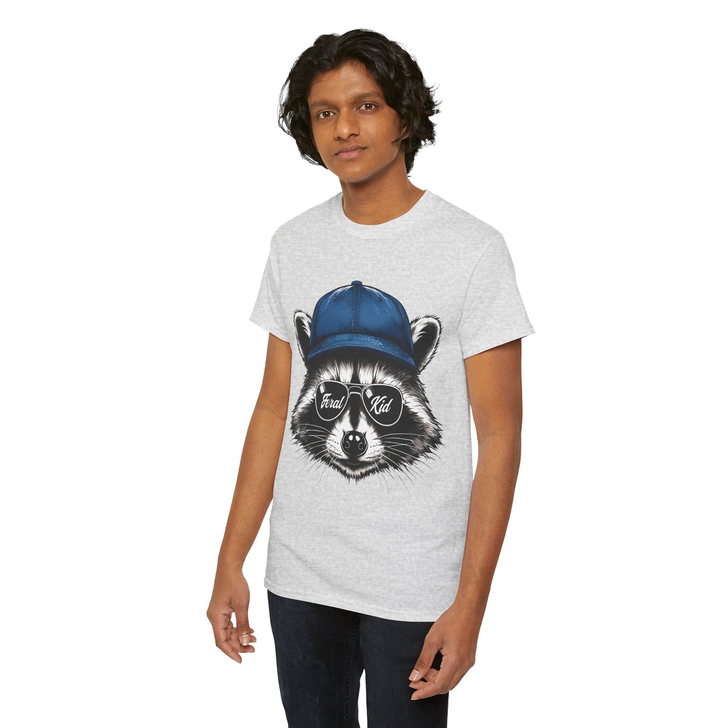 Foley's Feral Kid Raccoon Adult Shirt