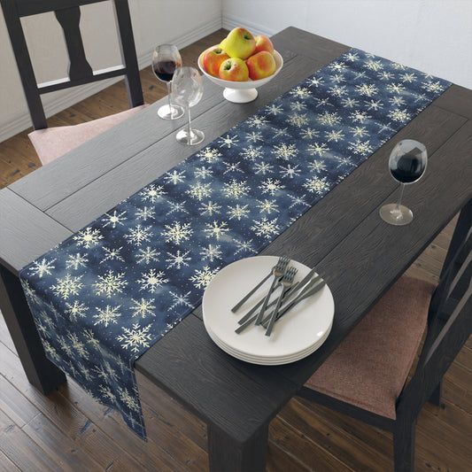 Winter Snowflake Table Runner