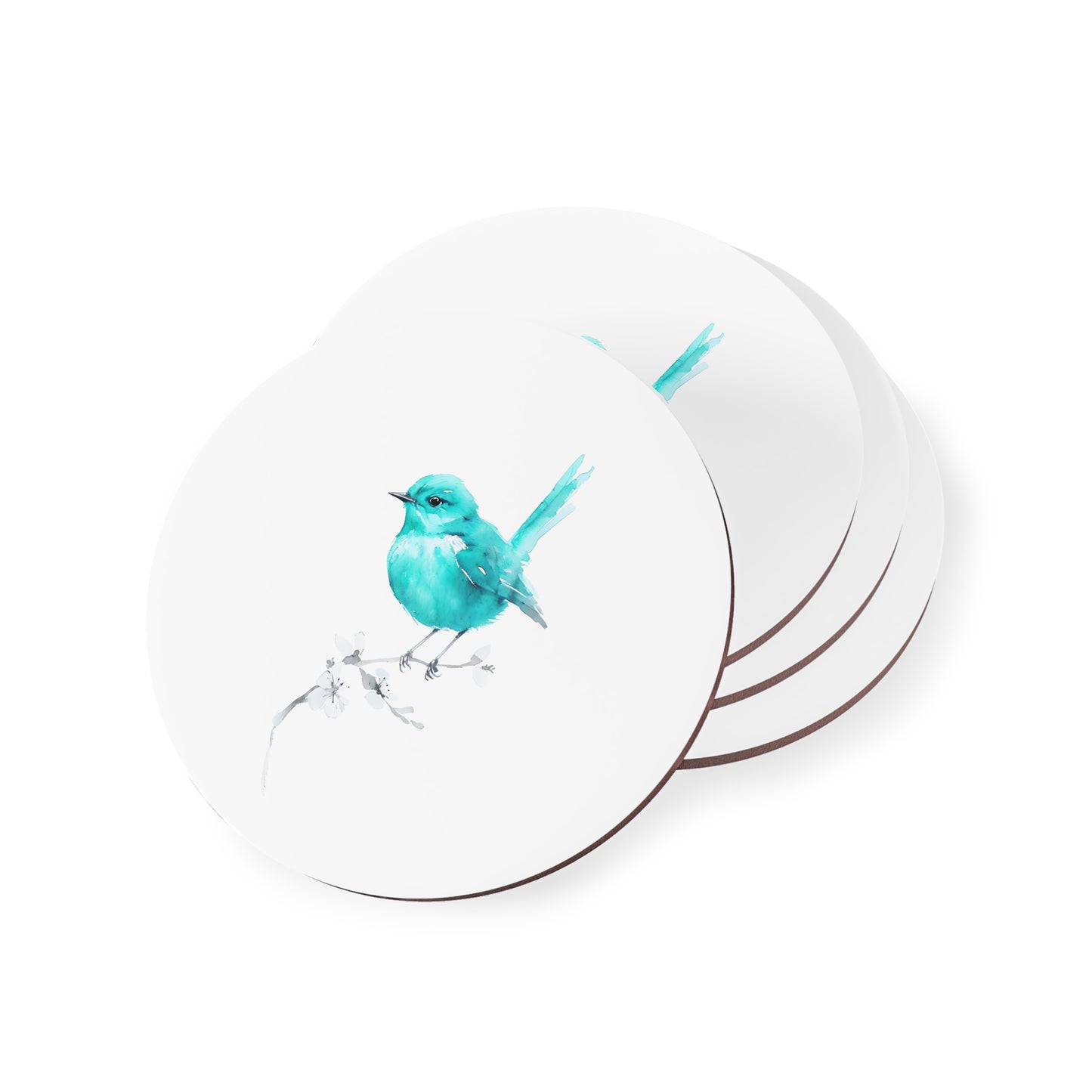 Timmy Turquoise Bird Coasters