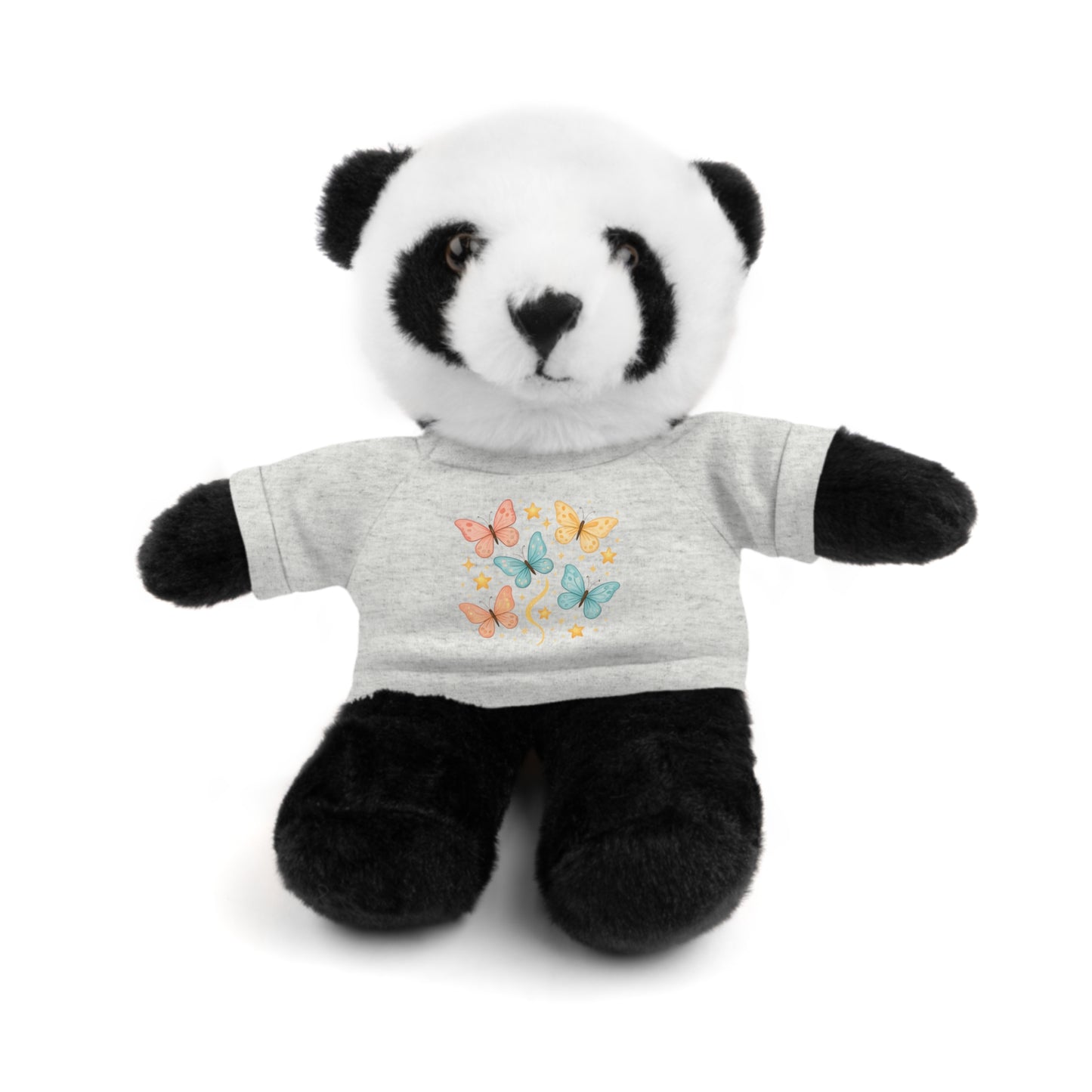 Butterfly & Stars Tee on Plush Animals