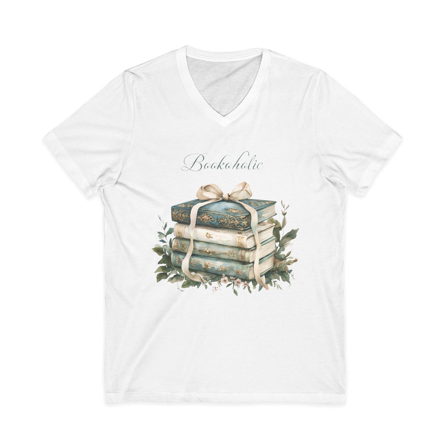 Billie's Book Lover V-Neck Adult Shirt