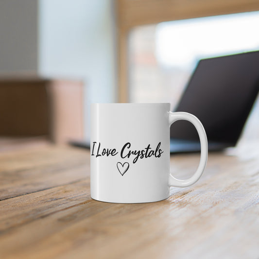 Isla's I love Crystal's Ceramic Mug, Coffee Cup