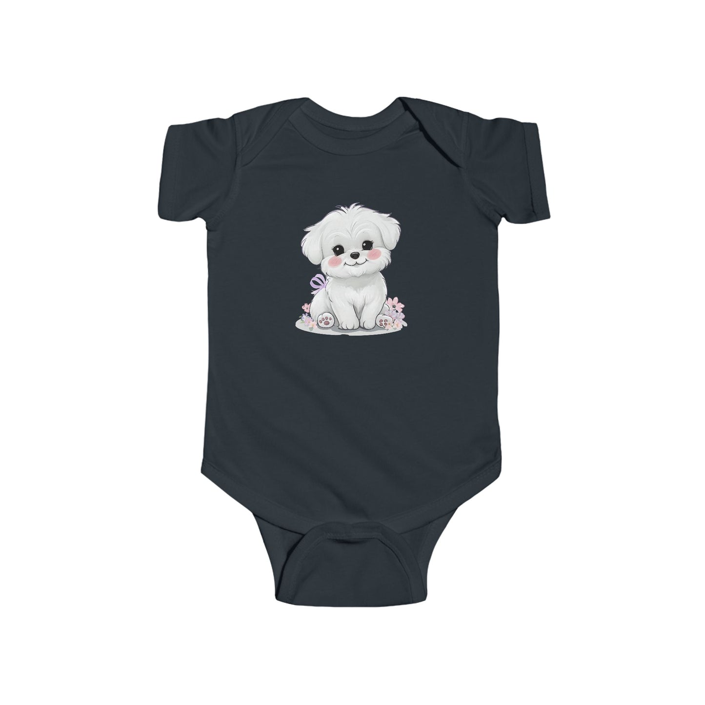 Florence's Puppy Infant Bodysuit