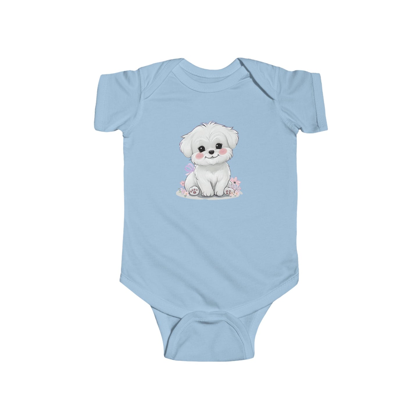Florence's Puppy Infant Bodysuit
