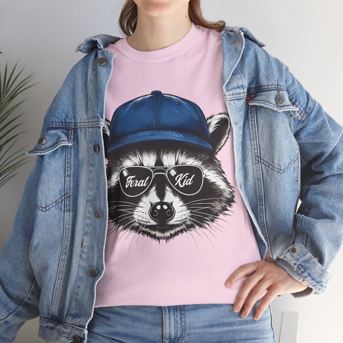 Foley's Feral Kid Raccoon Adult Shirt