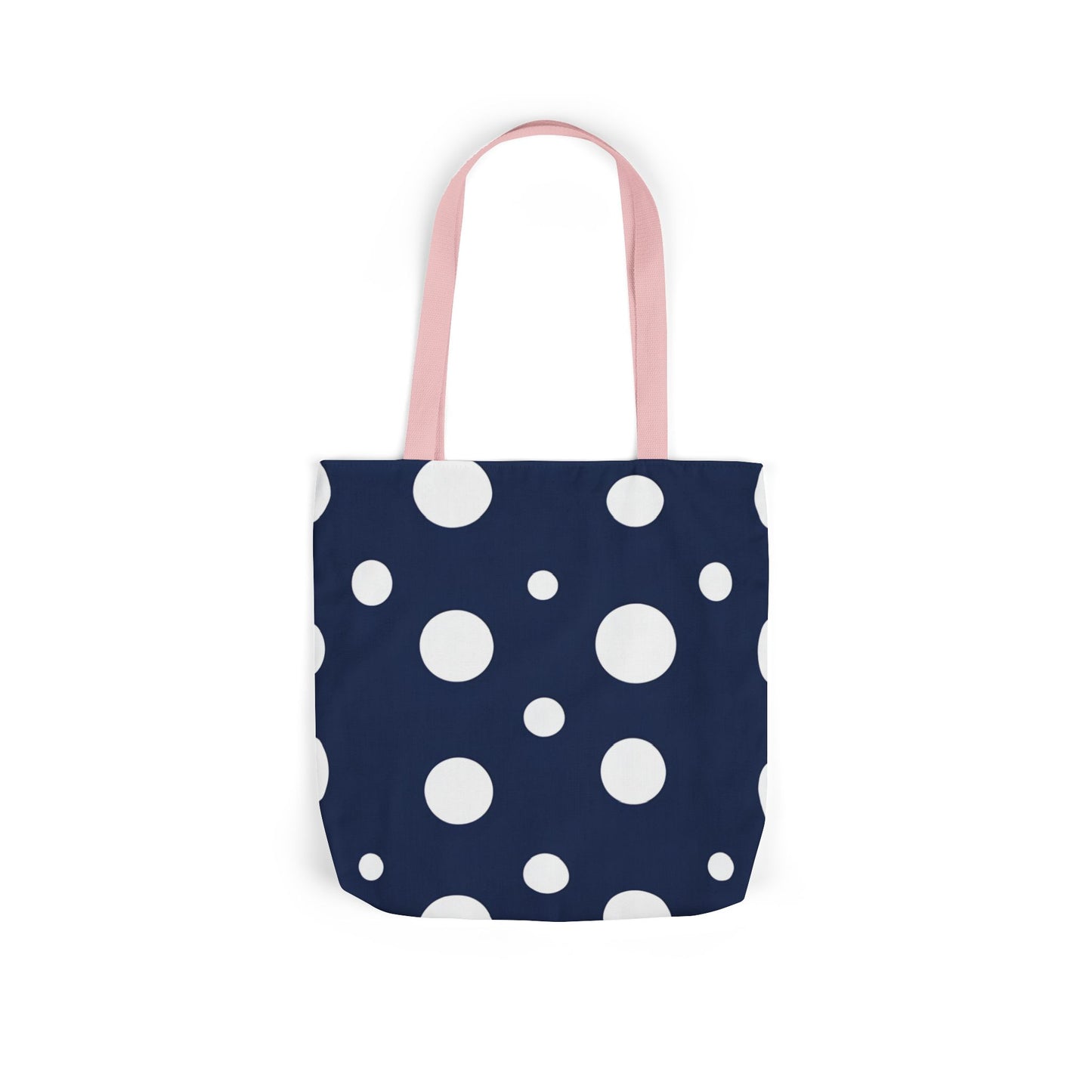 Bonnie's Navy Polka Dot Tote Bag