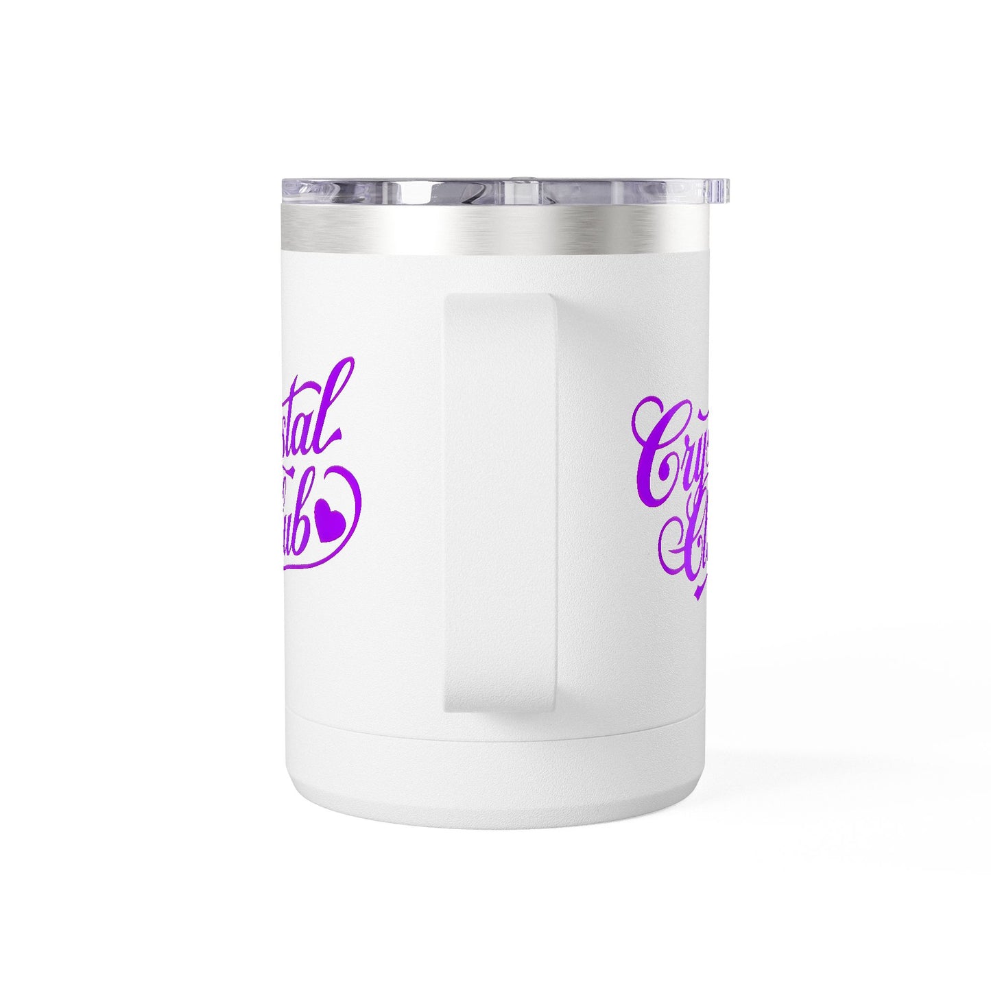 Purple Crystal Club Coffee Mug Tumbler