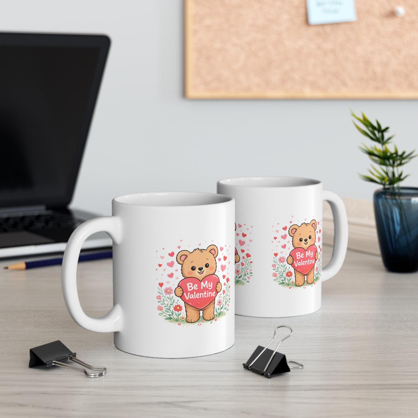 Be My Valentine Ceramic Mug, Coffee Cup